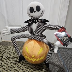 Jack Skellington Halloween Plush Greeter